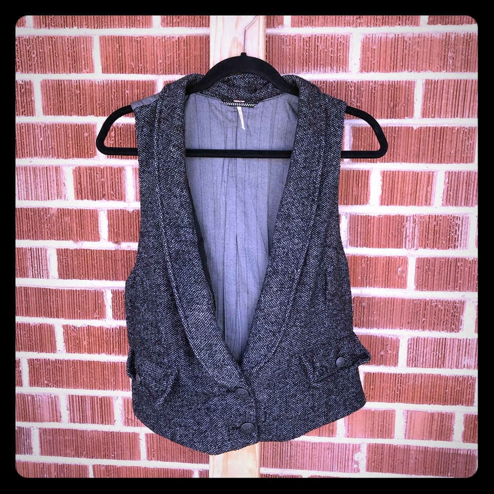Free people vest Sz L